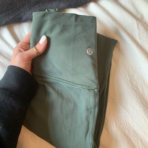 ALIGN Lululemon high rise Sage Green | size 4